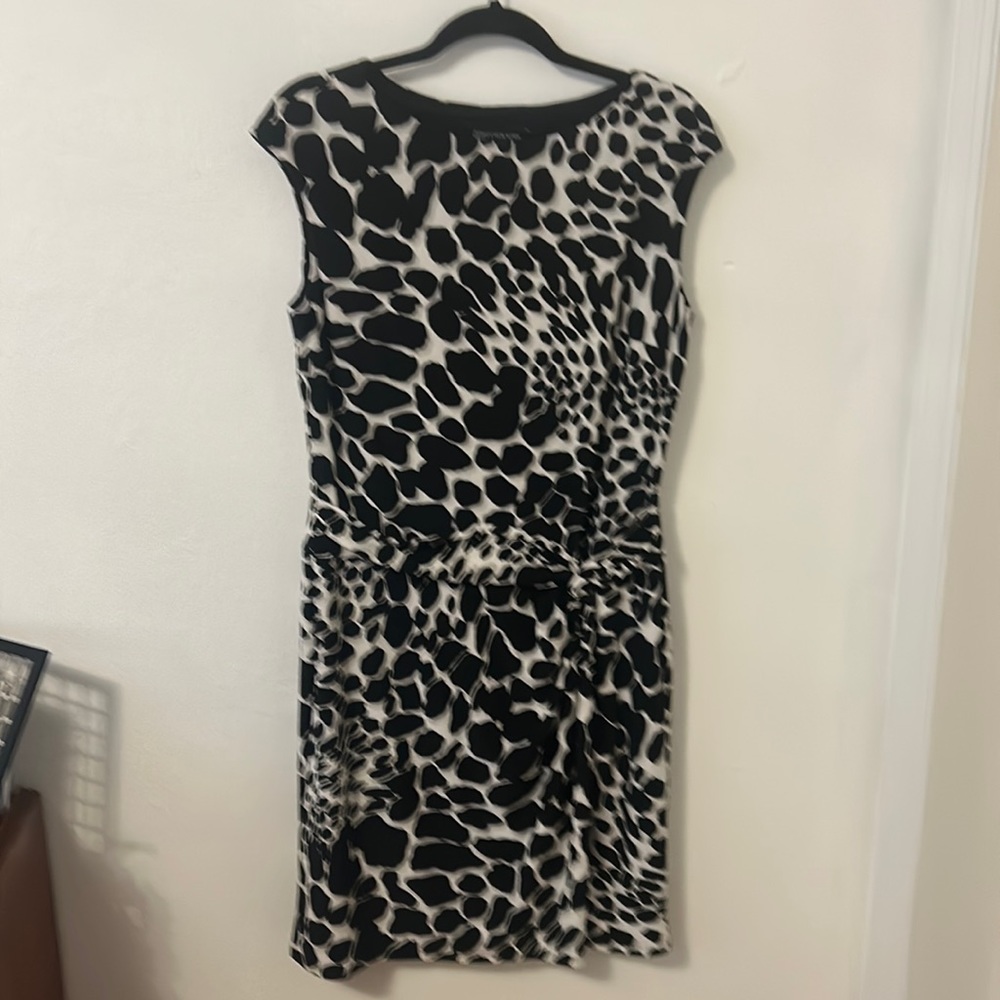 NWT Jones New York Animal Print Dress Sz 12